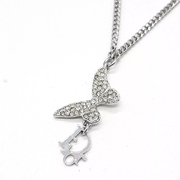 Christian Dior silver adjustable butterfly bracelet - Picture 3 of 9